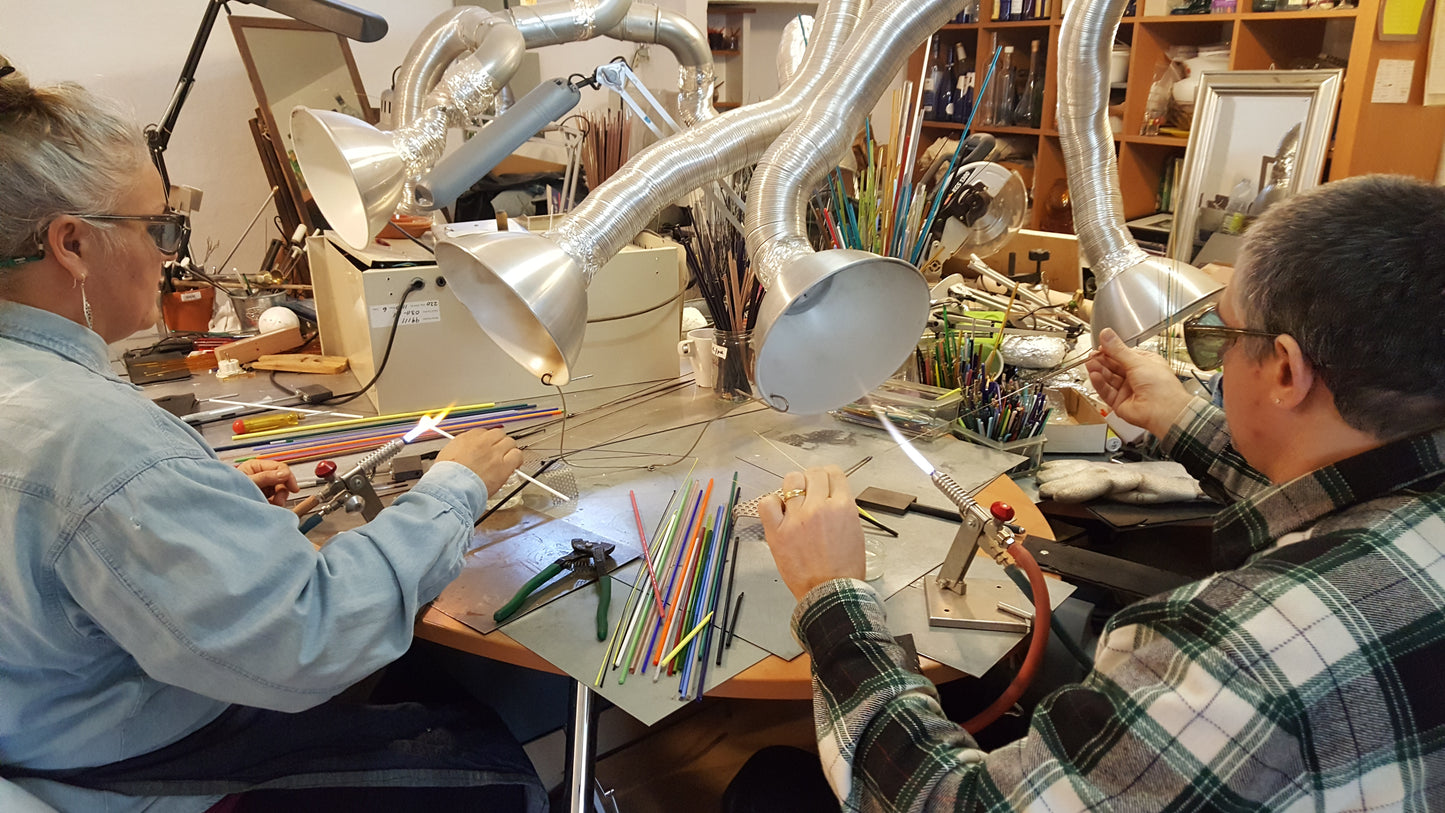 Soufflage de boules de Noël au chalumeau- 2 jours