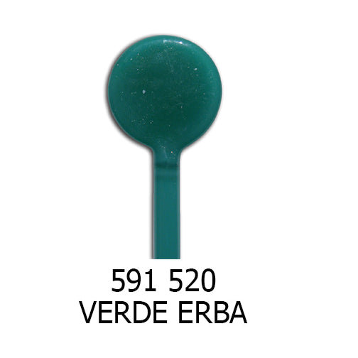 Opalino Verde Erba 11-12 mm Effetre Murano