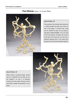 Sea Rocks Lampwork bead tutorial by Anne Londez