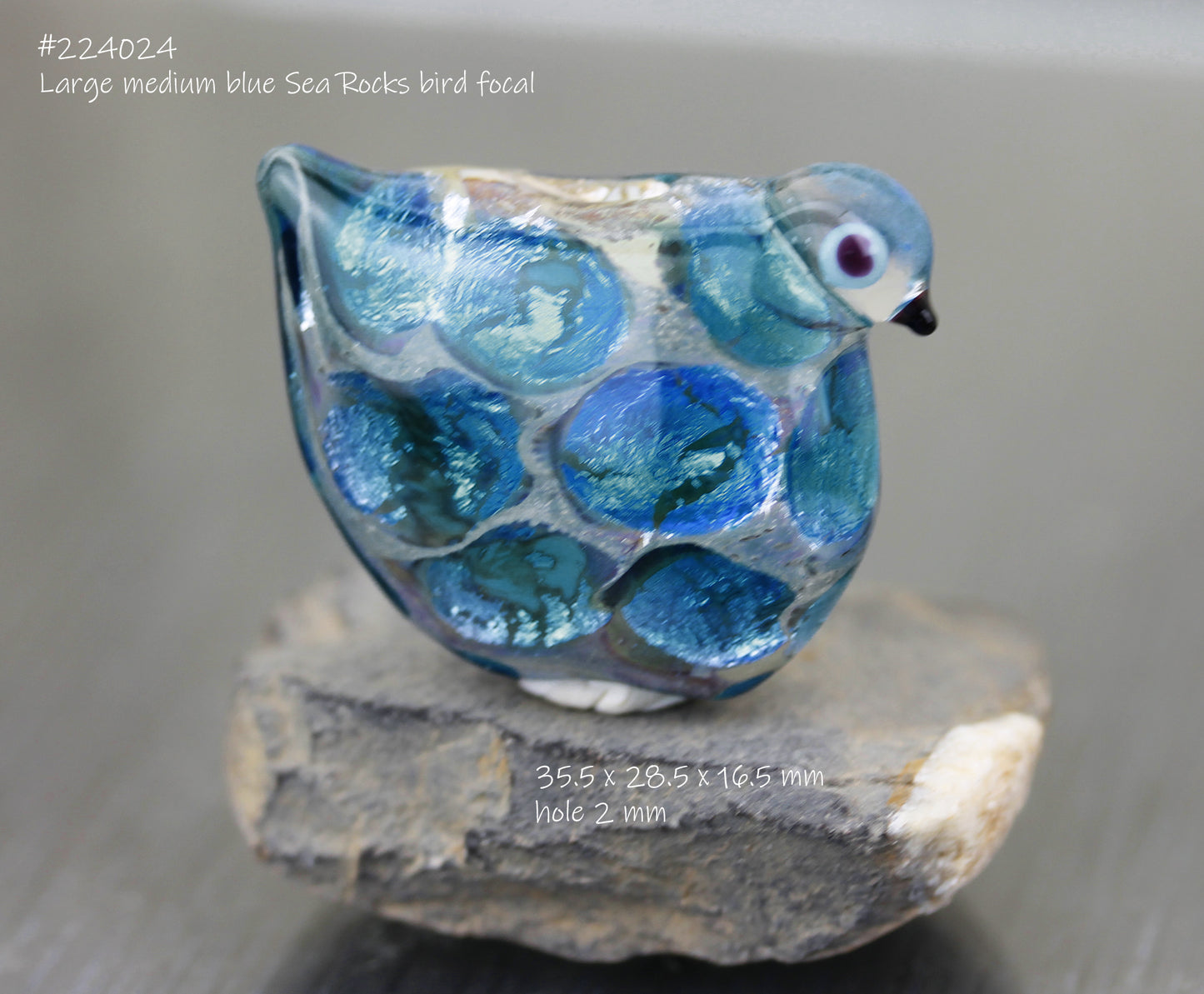 Oiseau Sea Rocks Bleu moyen #224024b