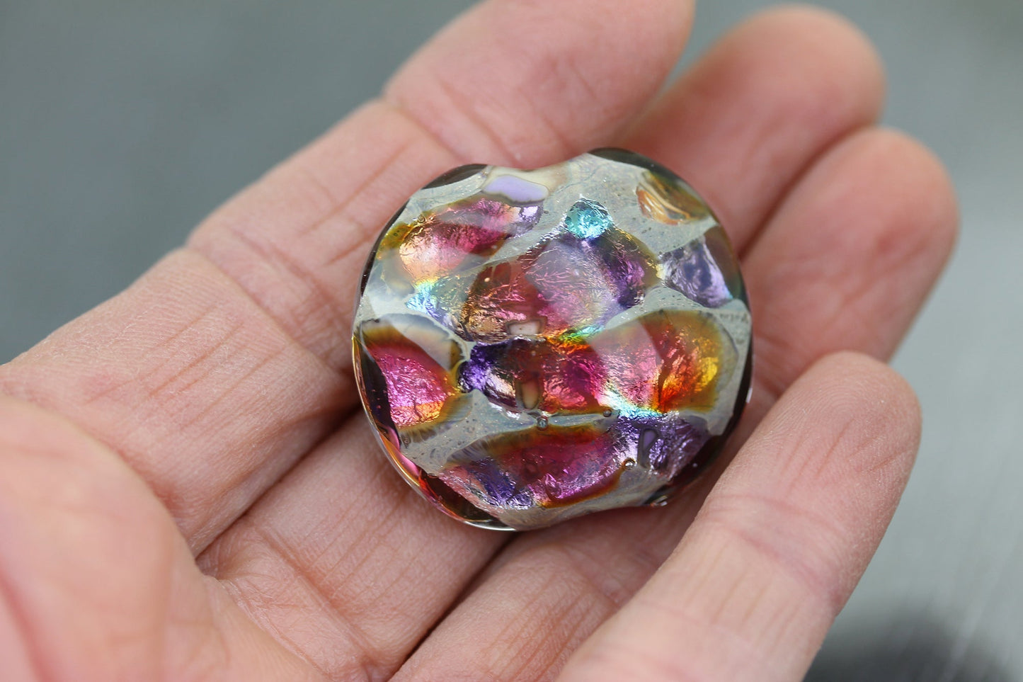 MTO 4 Perles Lentilles Sea Rocks multicolores