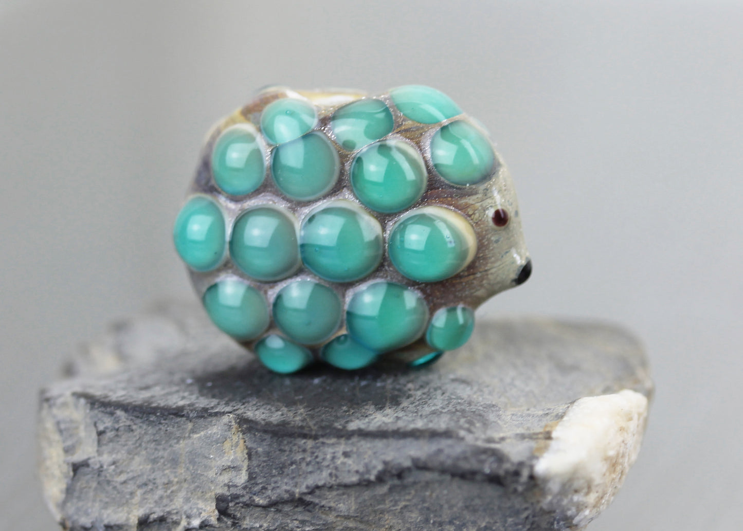 Turquoise Sea Rocks sheep Bead #0924133