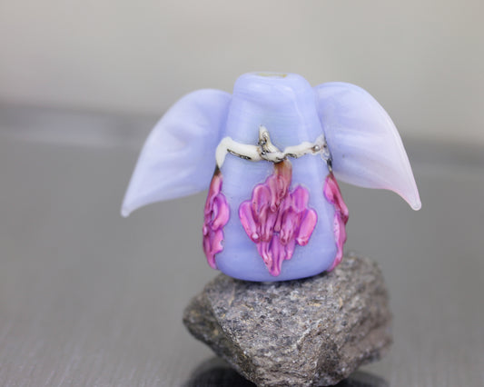 Perle Ange Glycine rose et bleue #2511002