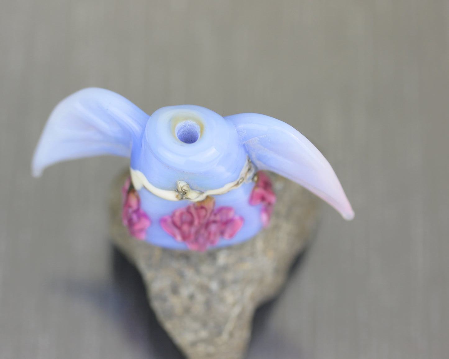 Perle Ange Glycine rose et bleue #2511002