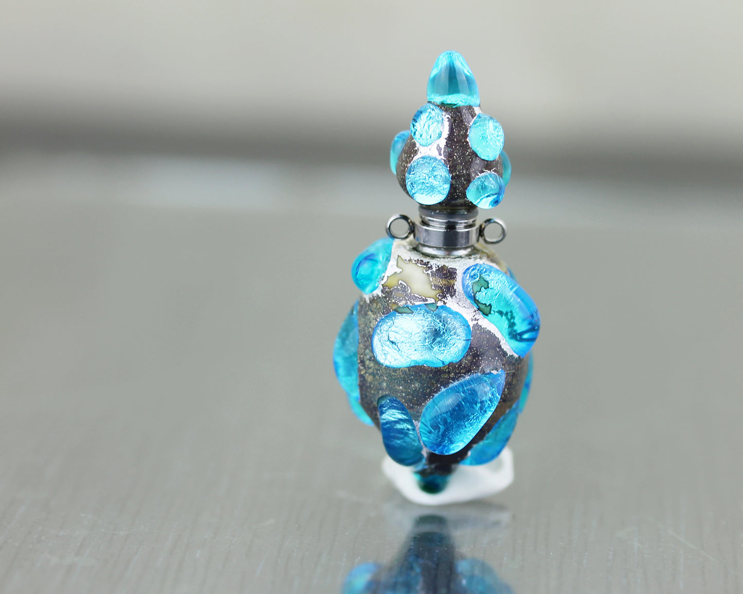 Flacon-bijou Bleu Turquoise Sea Rocks #2512215